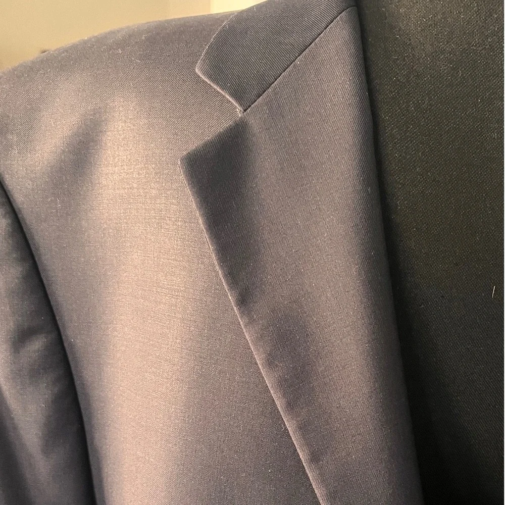 Lauren Ralph Lauren Navy Blue Classic Wool Blazer 42R gold‎ buttons